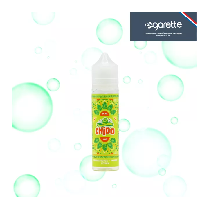 E-liquide Orange Douce Pomme Citron 50/100 ml - Chido