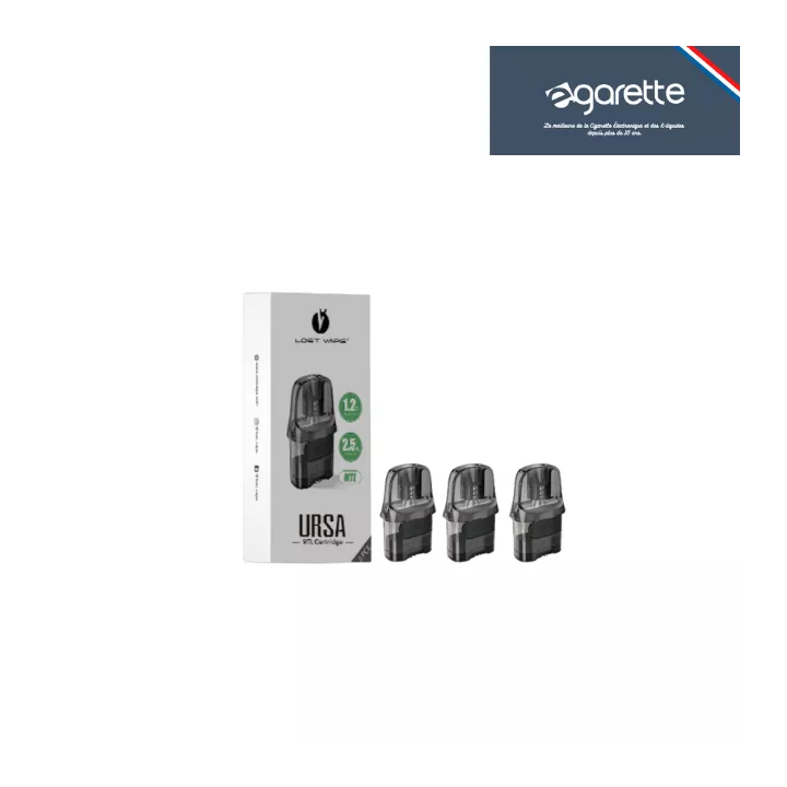 Ursa MTL Patrone f&uuml;r E-Zigarette Pod Lost Vape - 3er Pack