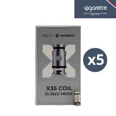 Résistances X35 Vaporesso 0.35 ohm 1