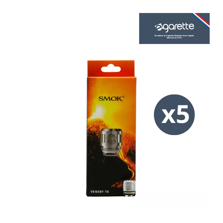 R&eacute;sistance TFV8 Baby pour cigarette &eacute;lectronique - Smoktech