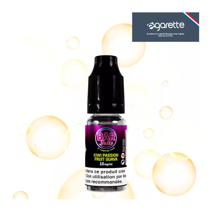E-liquide au sel de nicotine Kiwi Passion Fruit Guava Bar Salts - Vampire Vape