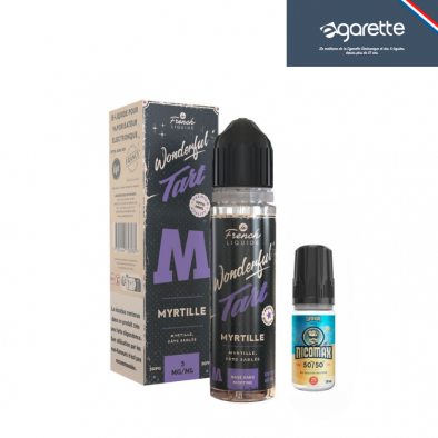 Wonderful Tart Myrtille Le French Liquide + 1 booster 20 mg 0