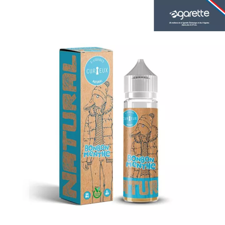 E-Liquid Bonbon Menthe 50 ml Curieux