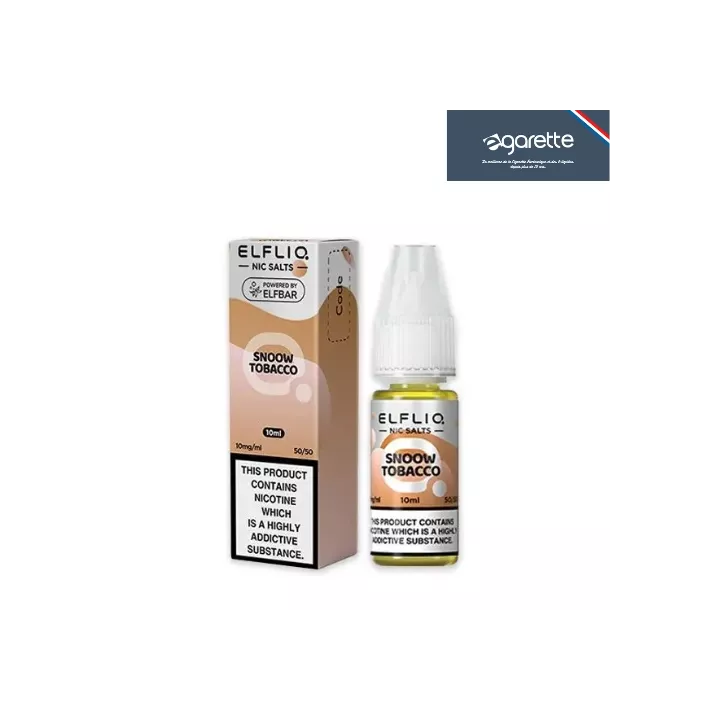 E-liquide au sel de nicotine Snoow Tobacco - Elfbar