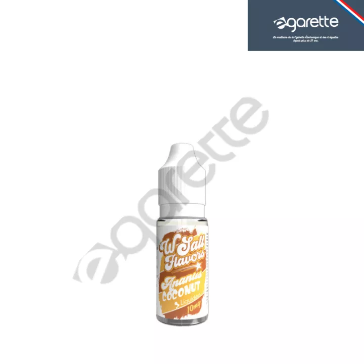 E-Liquid mit Nikotinsalz Ananas Coco Wsalt - Liquideo