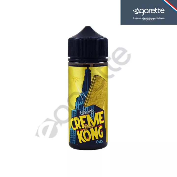 E-liquide Retro Cr&egrave;me Kong Lemon 100/200 ml - Joe&rsquo;s Juice
