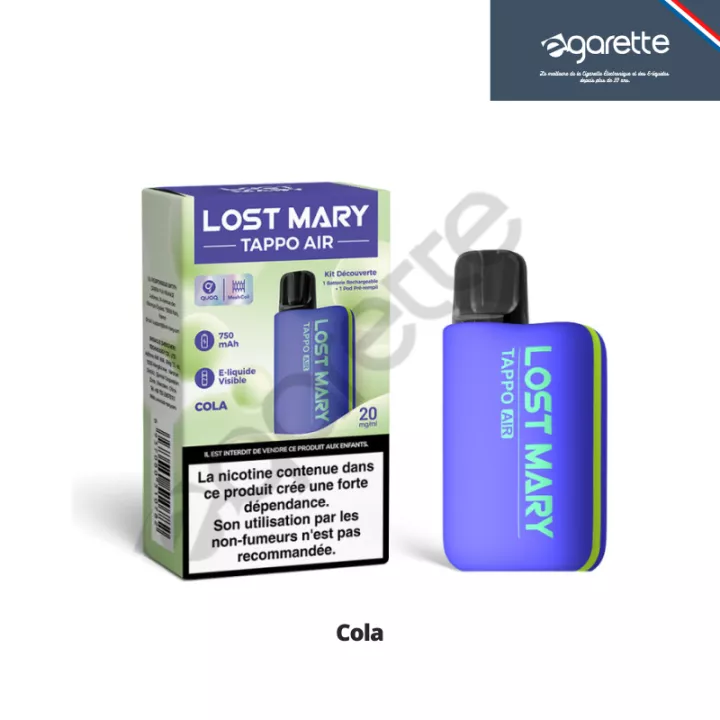 Wiederaufladbarer Puff Tappo Air 20 mg - Lost Mary
