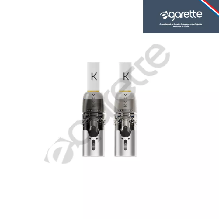 Cartouche Kiwi 2 pour e-cigarette Pod KiwiVapor - Pack de 2