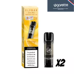 Patrone Puff Ananas Citron - Elfa Pro - Pro 2 - Elfbar