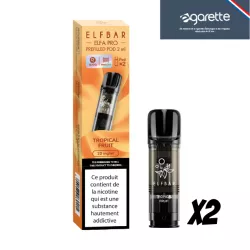 Patrone Puff Fruits Tropicaux - Elfa Pro - Pro 2 - Elfbar