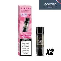 Cartouche Puff Limonade Rose - Elfa Pro - Par 2 - Elfbar