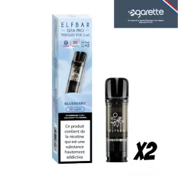 Cartouche Puff Myrtille - Elfa Pro - Par 2 - Elfbar