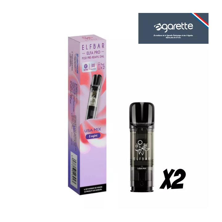 Patrone puff USA-MIX Elfa Pro Elfbar - 2er Pack