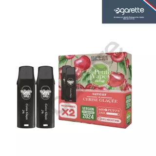 Cartouche Cerise glac&eacute;e Ma petite vape Repuff par 2
