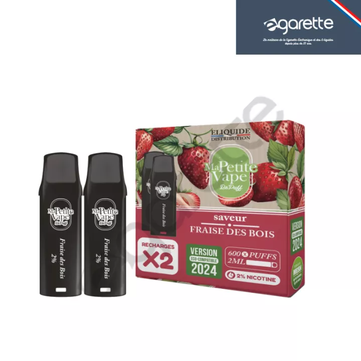 Patrone puff Fraise des Bois Re Puff Ma Petite Vape - 2er Pack