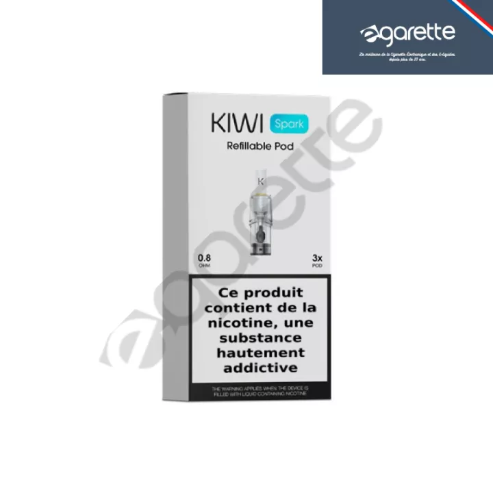 Spark Patrone f&uuml;r E-Zigarette Pod KiwiVapor - 3er Pack