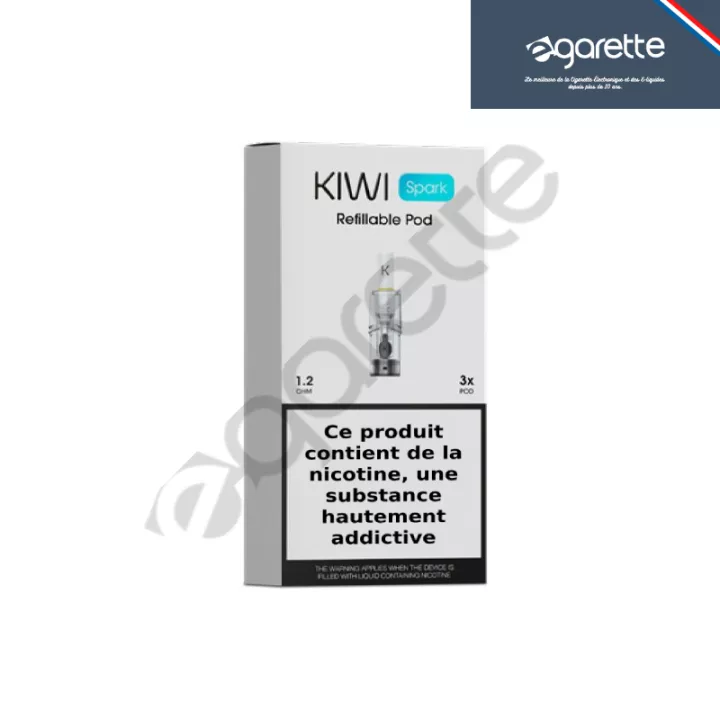 Spark Patrone f&uuml;r E-Zigarette Pod KiwiVapor - 3er Pack