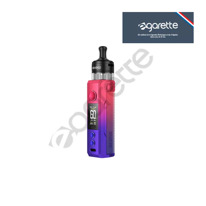 Coffret Drag S2 - Voopoo, pod &agrave; &eacute;cran et modes
