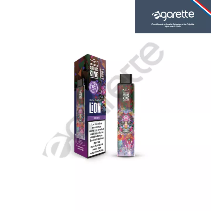 Patrone puff Grape Ice Lion POD Aroma King