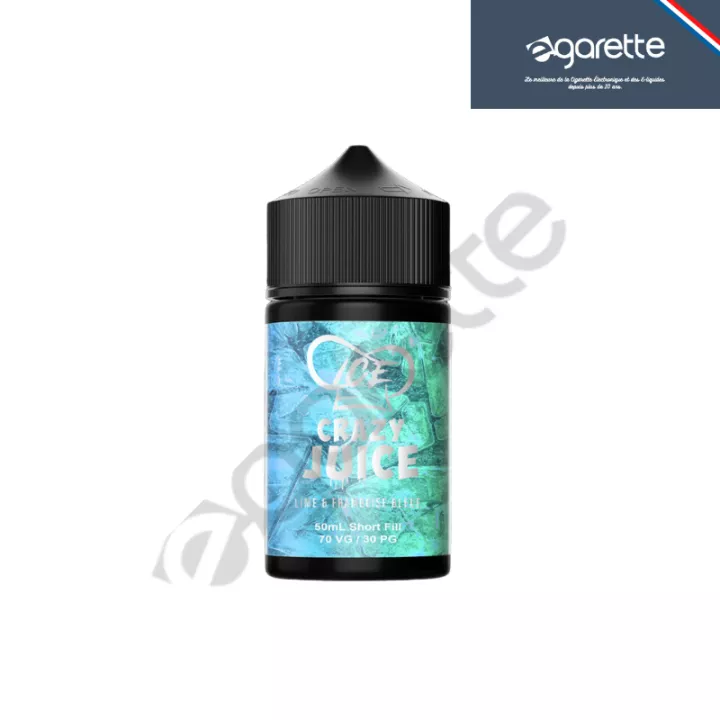 E-Liquid Ice Lime Framboise Bleue Crazy Juice 50 ml Mukk Mukk