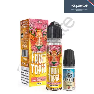 Fruiitopia Ramboutan Grenade Kumquat le french liquide 0