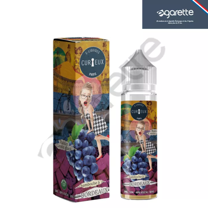 E-liquide Bamboche &agrave; Bordeaux 50 ml Curieux