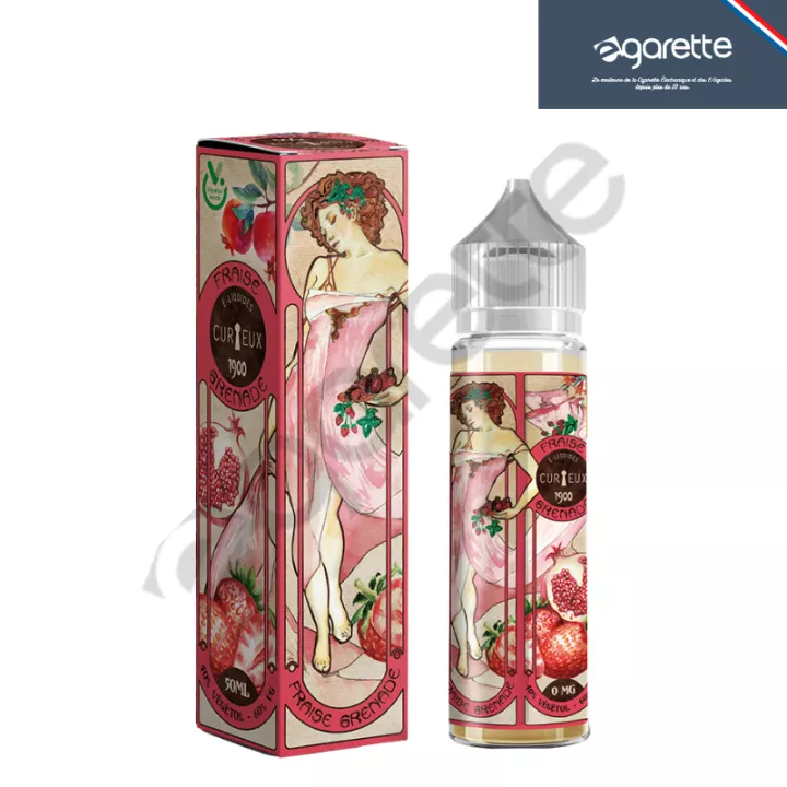 E-liquide Fraise Grenade 1900 50 ml Curieux