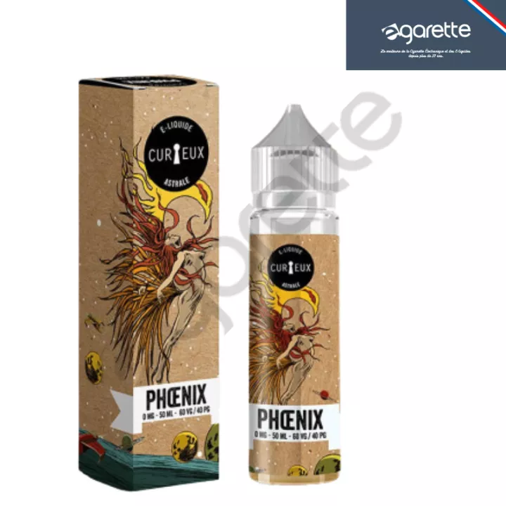 E-liquide Phoenix 50 ml Curieux