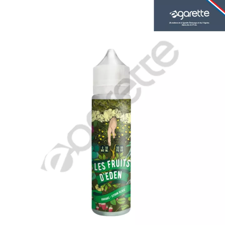E-Liquid Ananas Citron Glac&eacute; 50 ml Les Fruits d&rsquo;Eden