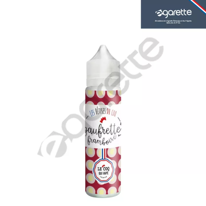 E-Liquid Gaufrette Framboise 50 ml Le Coq Qui Vape