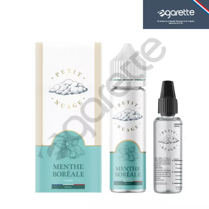 E-liquide Menthe Bor&eacute;ale 60 ml - Petit Nuage