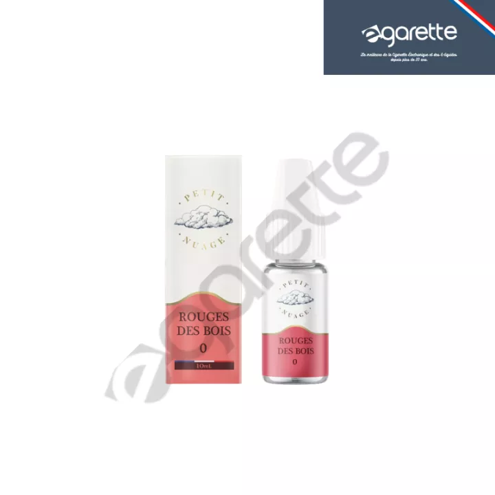 E-liquide Rouge des Bois 10 ml - Petit Nuage