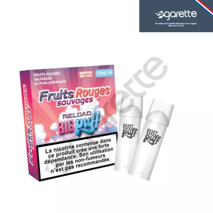 Patrone puff Fruits Rouges Sauvages Big Puff Reload - 2er Pack