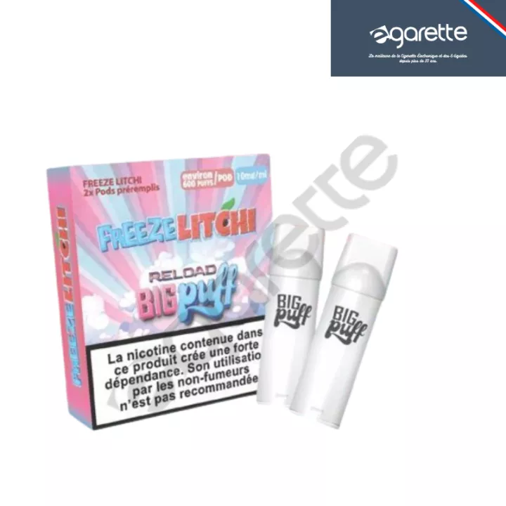 Patrone puff Freeze Litchi Big Puff Reload - 2er Pack