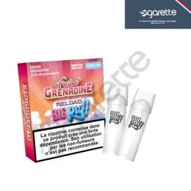 Cartouche Fraise Grenadine Big puff Reload Par 2