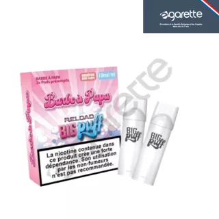 Cartouche Barbe &agrave; papa Big Puff Reload Par 2