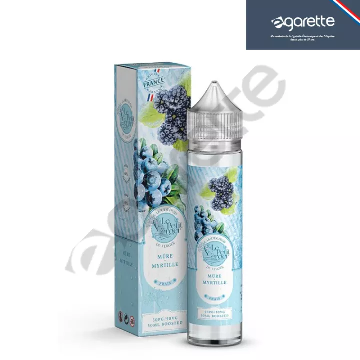 E-liquide M&ucirc;re Myrtille Fraise 50 ml Savourea