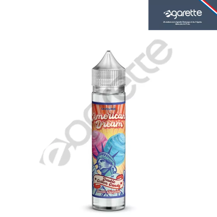 E-liquide Double Cotton Candy Americain Dream 50 ml Savourea