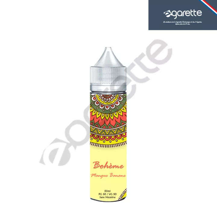 E-Liquid Mangue Banane 50 ml Boh&egrave;me