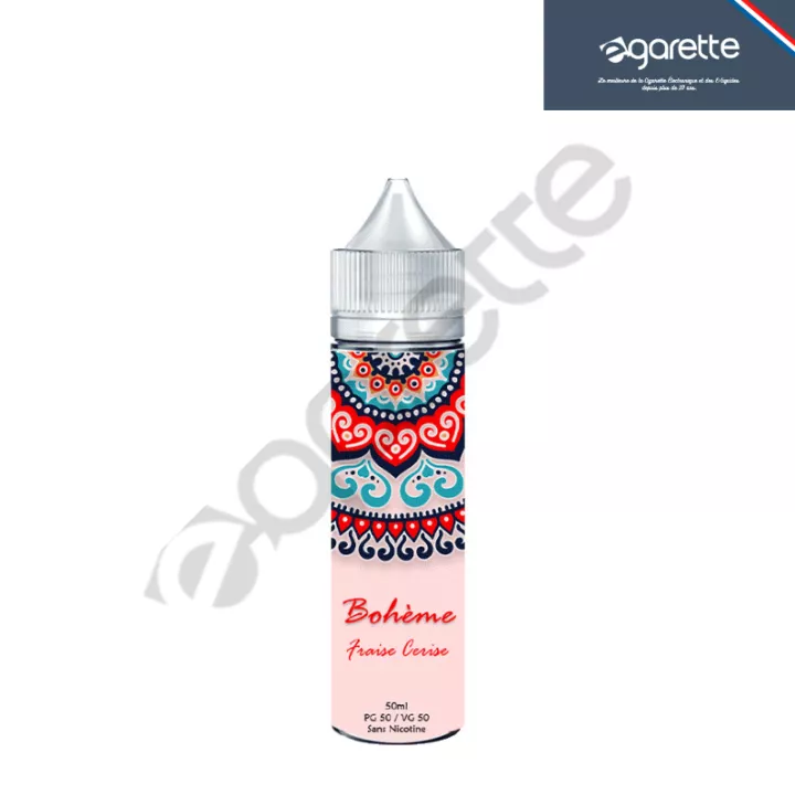E-liquide Fraise Cerise 50 ml Boh&egrave;me