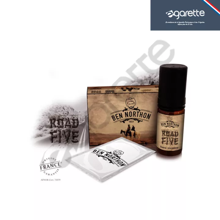 E-liquide Road Five 10 ml - Ben Northon