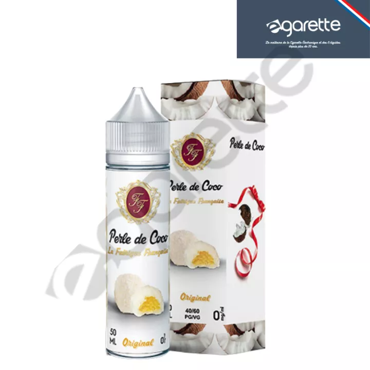 E-liquide Perle de Coco 50 ml La Fabrique Fran&ccedil;aise
