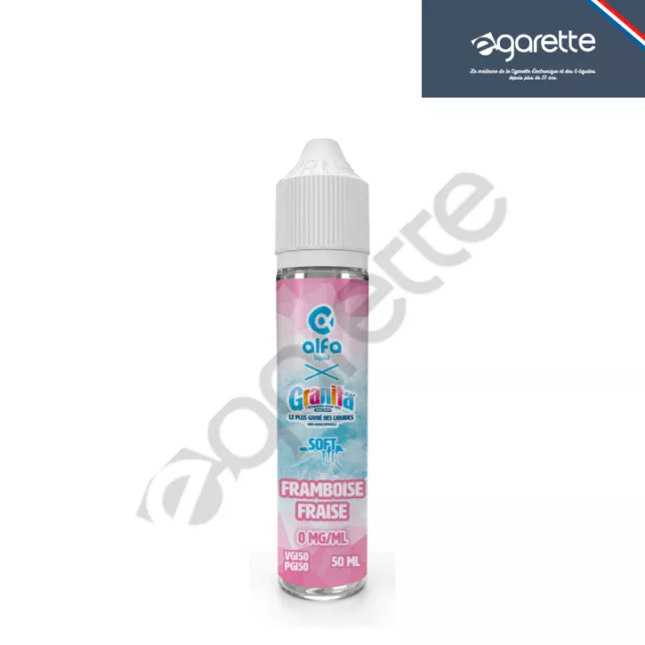 E-Liquid Granita Soft Framboise Fraise 50 ml Alfaliquid