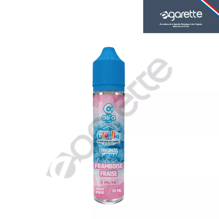 E-Liquid Granita Framboise Fraise 50 ml Alfaliquid
