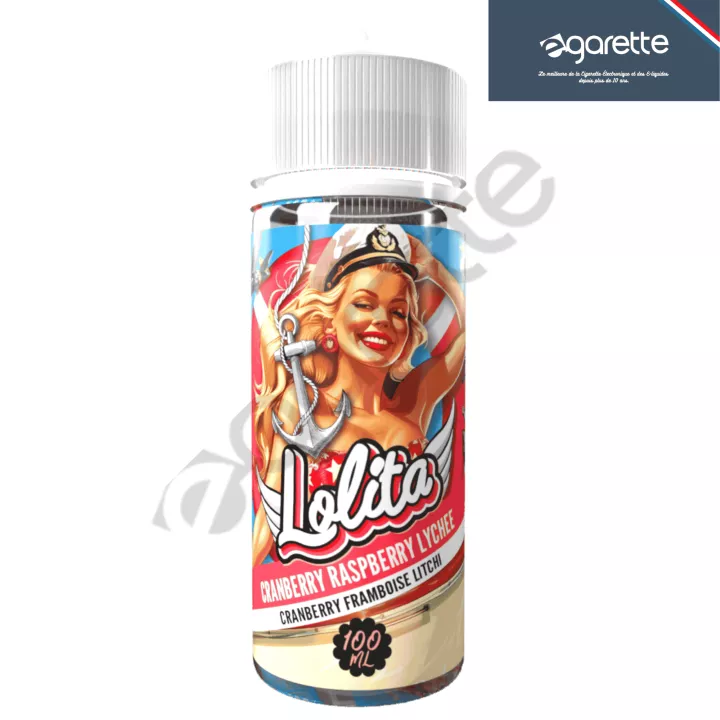 E-liquide Cranberry Framboise Litchi 100 ml Lolita