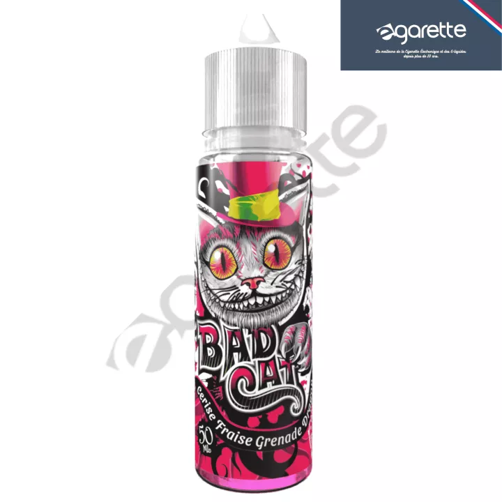 E-Liquid Cerise Fraise Grenade Dragon 50 ml Bad Cat