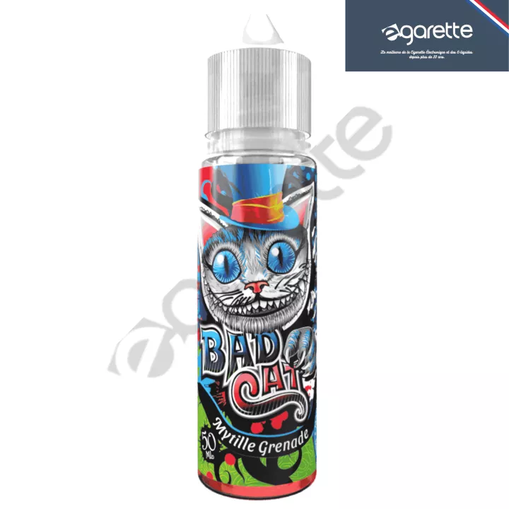 E-Liquid Myrtille Grenade 50 ml Bad Cat