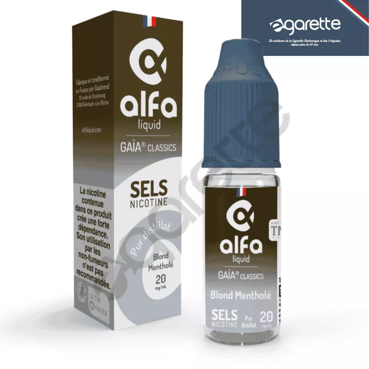  E-Liquid - Blond Mentholgeschmack NS 10 ml - Alfaliquid