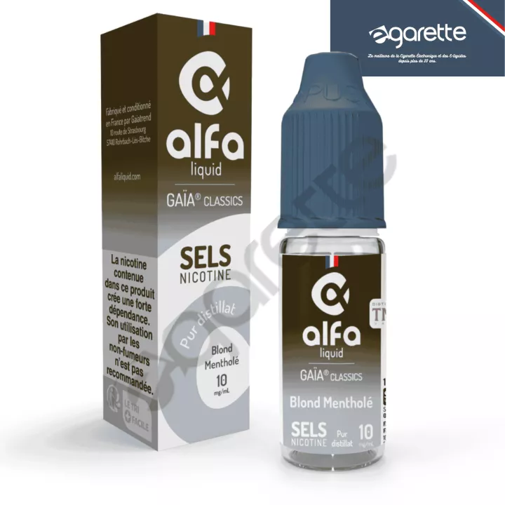  E-Liquid - Blond Mentholgeschmack NS 10 ml - Alfaliquid