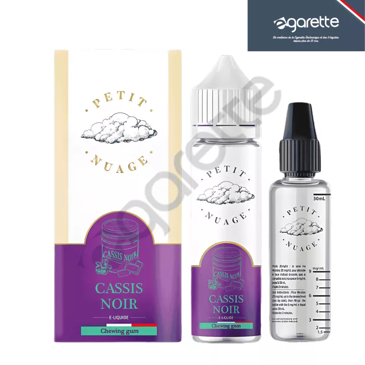 E-Liquid Schwarze Johannisbeere 60 ml ohne Nikotin | Petit Nuage